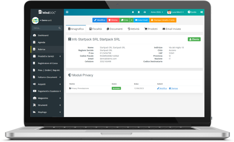 Software gestione clienti e CRM Software gestione clienti e CRM