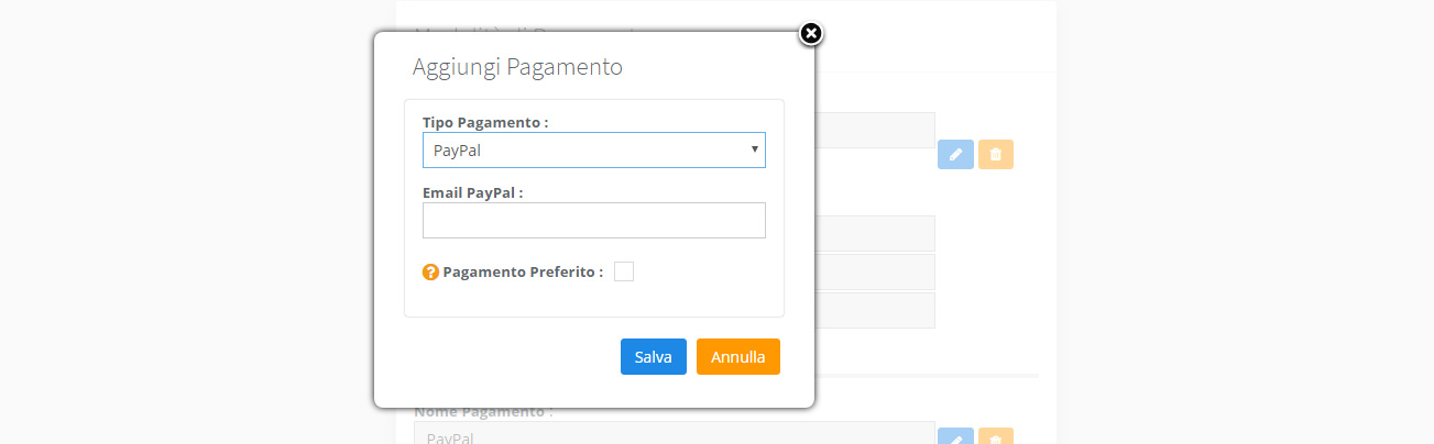 Pagamento PayPal
