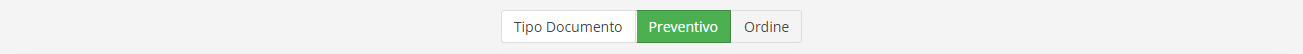 Tipo Preventivo o Ordine
