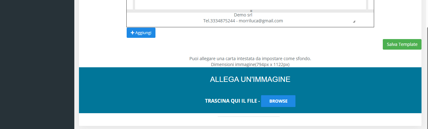 Carta Intestata - Footer