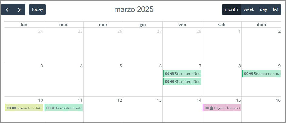 Calendario Completo