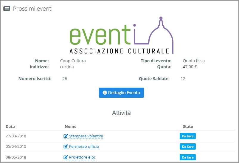 Eventi