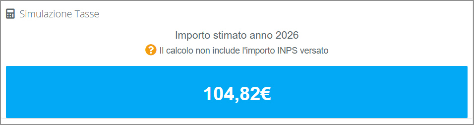 Simulazione Tasse
